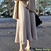 實拍針織裙 輕熟風氣質流蘇V領高腰半身裙兩件式 女版針織-伽美服飾 歷史價格詳細信息