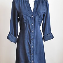 【BANANA REPUBLIC】長袖 襯衫 L 藍 男 歷史價格詳細信息