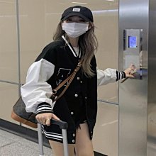 秋冬ins撞色拼接圓領大學T 學院風休閒百搭素t 修身衛衣 百搭舒適長袖T恤 打底衫 正韓上衣 男生衣著 歷史價格詳細信息