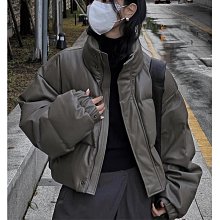 棉服PU皮棉服男冬季2024新款加厚晉江秋冬保暖棉襖潮牌青少年棉衣外套 歷史價格詳細信息