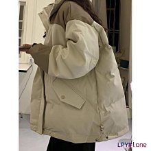 棉服2-300斤胖mm大碼女裝黑色連帽中長款棉服冬季加厚寬松棉衣外套潮 歷史價格詳細信息