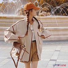 棒球外套女 新款撞色棒球服外套女秋冬裝氣質拼接酷鹽系寬鬆外套學生小外套上衣 歷史價格詳細信息