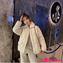 小櫻桃Cherry【】✔️保暖外套女牛仔上衣小個子穿搭寬鬆外套大毛領連帽刷毛牛仔外套女加厚短版棉服羔羊毛棉衣韓版外套刷毛外套牛仔外套 歷史價格詳細信息