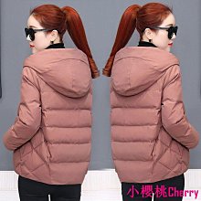 小櫻桃CherryM-4XL羽絨棉服女 小個子短版學生外套 冬季新款 韓版棉襖 寬鬆緊身 棉衣加厚 羽絨棉服 連帽防風機車麵包服 歷史價格詳細信息