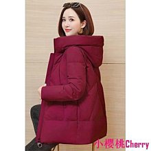 小櫻桃Cherry✨中長款羽絨棉服 棉衣棉襖 冬季棉衣女韓版寬鬆羽絨棉服2023年新款冬裝麵包服棉襖中長款外套 歷史價格詳細信息