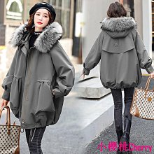 小櫻桃Cherry冬季新款韓版寬鬆學生加厚連帽羽絨棉衣 韓版羽絨服女加厚寬鬆小個子短版外套 棉衣女短版新款冬季羽絨棉服寬鬆麵包服棉襖 歷史價格詳細信息