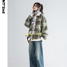 羊羔毛拼接棉服女冬季新款爆款港風韓版寬松加厚保暖棉襖外套 歷史價格詳細信息
