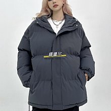 棉服NASA聯名連帽外套男秋冬季情侶襖子羽絨棉服男款棉衣假兩件面包服 歷史價格詳細信息