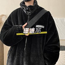 皮衣男冬季加絨加厚立領防風皮夾克中老年爸爸裝休閑外套-毛毛男裝 歷史價格詳細信息