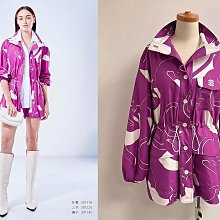 ※funnyy_lee※ KAO MEIFEN 高美芬 2023秋冬 全新 米色/黑色 抓皺袖 排釦風衣外套 M~XL 歷史價格詳細信息