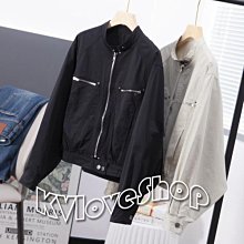 KVLOVE SHOP-W〥外貿單 簡約三色單排釦舒適小寬鬆插肩長袖外套 3色〥特價 歷史價格詳細信息