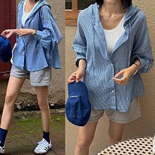 Forever Kids 正韓 喜歡!連帽休閒格紋 寬鬆長版襯衫外套【H59342】韓國代購 價格比較,價格查詢,歷史價格詳細信息