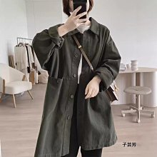 【子芸芳】春秋新款復古雪花洗純亞麻手工繡花貼花寬鬆大袍外披超級美 歷史價格詳細信息