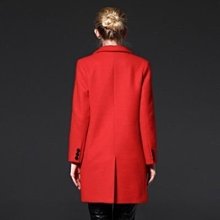 女毛呢大衣長版-精緻羊毛韓風秋冬風衣女外套2色62v18[韓國進口][米蘭精品] 歷史價格詳細信息