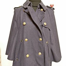 全新轉賣日貨KIKI 韓國SPAO 混羊毛人造絲牛角釦長版大衣 咖啡色L 歷史價格詳細信息