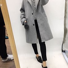 正韓羊毛混紡中長版大衣外套 2款式 YUPPIE 換季優惠 限量折扣 歷史價格詳細信息