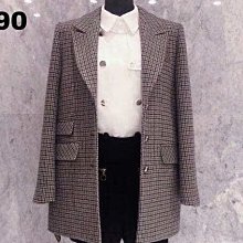 正韓～雲朵。韓國設計師品牌紫色系小香毛呢風外套 歷史價格詳細信息