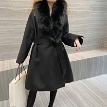羊毛 大衣 毛呢 外套-雙面呢繫帶修身長款女外套3色73yy9[獨家進口][米蘭精品] 歷史價格詳細信息