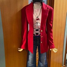 紅色西裝洋裝女v領百褶短裙子年會禮服收腰顯瘦氣質裙早秋新款女神必備-名流旗艦 歷史價格詳細信息