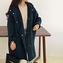 羊毛 大衣 毛呢 外套-連帽寬鬆繫帶長款女外套4色74bi82[獨家進口][米蘭精品] 歷史價格詳細信息