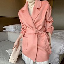 羊毛 大衣 毛呢 外套-水波紋雙面羊絨過膝女外套8色74bi20[獨家進口][米蘭精品] 歷史價格詳細信息