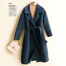 羊毛 大衣 毛呢 外套-水波紋雙面羊絨過膝女外套8色74bi20[獨家進口][米蘭精品] 歷史價格詳細信息