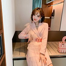 撞色粗花呢單排扣A字裙女2024年秋裝韓版復古小香風防走光包臀裙 性感 超短裙 歷史價格詳細信息