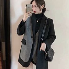 羊羔毛撞色翻領女秋冬外套 顯瘦百搭女生外套 厚棉襖女士外套 面包服羽絨棉服女生上衣 寬松保暖韓版夾克外套 歷史價格詳細信息