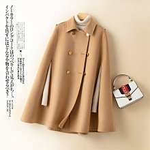 外套毛絨外套厚外套雙面羊絨大衣女秋冬季加厚韓版赫本風呢子系帶中長款毛呢外套都市風仕女服裝 歷史價格詳細信息