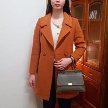 〈Vita精品〉L1-10拉夏貝爾品牌Candie's羊絨大衣外套，穿出優雅名媛風，細緻優質面料又保暖，中短款款式經典百搭，品牌折扣優惠價1580 歷史價格詳細信息