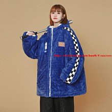 下殺-兩面穿外套少女春秋冬裝2022新款初中高中學生加絨加厚運動羊羔毛 歷史價格詳細信息