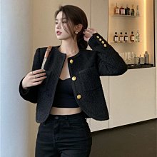 小香風黑色羊羔毛絨外套女春秋冬季高級設計感小眾炸街毛茸茸上衣 歷史價格詳細信息