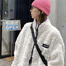 【發貨】慵懶風撞色圓領針織小外套上衣女2024時春秋設計感百搭軟糯毛衣外套女 歷史價格詳細信息