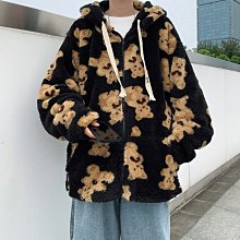 下殺-羊羔毛外套男冬季加絨加厚ins高街牛仔夾克衣服男式夾克現貨其他 歷史價格詳細信息