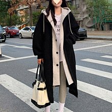 下殺-羊羔毛外套女款綿羊加絨加厚連帽衛衣女秋冬寬松學生bf慵懶風上衣 歷史價格詳細信息