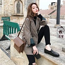 韓國復古寬鬆西裝外套 寬褲 休閒西裝套裝 2色 現貨出清 YUPPIE 歷史價格詳細信息