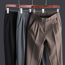 男士西裝褲垂墜感正裝高彈直筒褲夏季薄款商務休閒西裝褲男高級感夏褲 歷史價格詳細信息