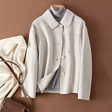 熱銷 雙面呢大衣羊毛尼大衣氣質通勤毛呢大衣毛呢外套女羊毛西裝領外套黑色 可開發票 歷史價格詳細信息