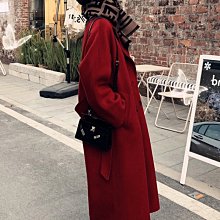 熱銷 羊毛大衣 新款牛角扣雙面羊絨大衣女式寬松韓版學院減齡顯瘦羊毛外套女 可開發票 歷史價格詳細信息