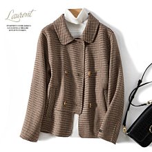 熱銷 雙面呢大衣羊毛尼大衣氣質通勤毛呢大衣毛呢外套女羊毛西裝領外套黑色 可開發票 歷史價格詳細信息