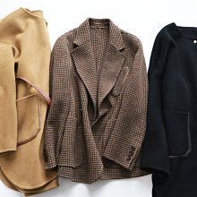 熱銷 羊毛大衣 新款雙面羊絨大衣女中長款過膝西裝 可開發票 歷史價格詳細信息