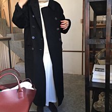 熱銷 羊毛大衣 新款牛角扣雙面羊絨大衣女式寬松韓版學院減齡顯瘦羊毛外套女 可開發票 歷史價格詳細信息