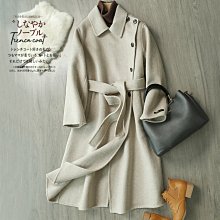 熱銷 雙面呢大衣羊毛尼大衣氣質通勤毛呢大衣毛呢外套女羊毛西裝領外套黑色 可開發票 歷史價格詳細信息