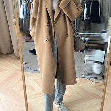 風衣大衣長款外套-撞色繫帶雙排扣高腰女外套2色73yt17【巴黎精品】 歷史價格詳細信息