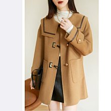 熱銷 羊毛大衣 小香風熱賣新款小個子雙面羊絨大衣短款小外套毛呢雙面尼 可開發票 歷史價格詳細信息