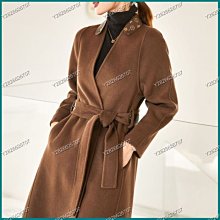 熱銷 雙面呢大衣羊毛尼大衣氣質通勤毛呢大衣毛呢外套女羊毛西裝領外套黑色 可開發票 歷史價格詳細信息