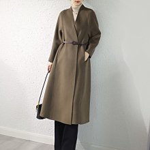 熱銷 雙面呢大衣羊毛尼大衣氣質通勤毛呢大衣毛呢外套女羊毛西裝領外套黑色 可開發票 歷史價格詳細信息