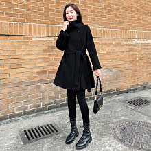 熱銷 氣質雙面毛呢外套女2022女裝新款小個子外套短款羊毛呢大衣女 可開發票 歷史價格詳細信息