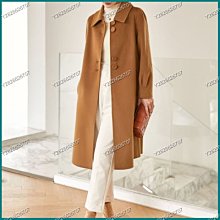 熱銷 雙面呢大衣羊毛尼大衣氣質通勤毛呢大衣毛呢外套女羊毛西裝領外套黑色 可開發票 歷史價格詳細信息