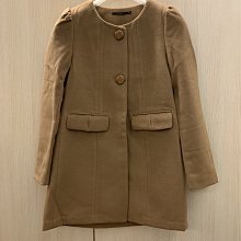 駝色大衣外套 L號  貨底出清 後領 NG  衣服有灰塵的污 101元起標無底價 歷史價格詳細信息